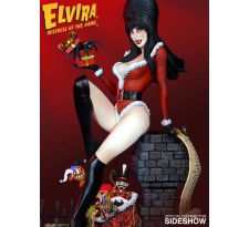 Elvira Mistress of the Dark Maquette Elvira Scary Christmas 46 cm